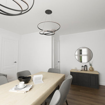Redesign of Three Rooms in a House in London