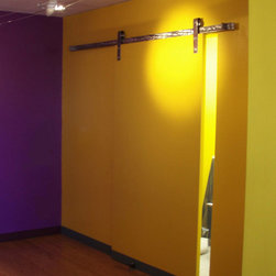 Sliding door systems(exposed) - Barn Door Hardware