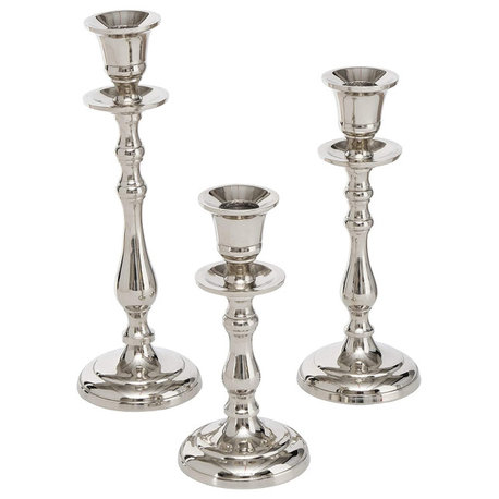 3 Piece Taper  Candlestick Holder Set