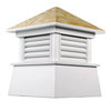 Kent Vinyl Cupola With Wood Roof 48"x64"