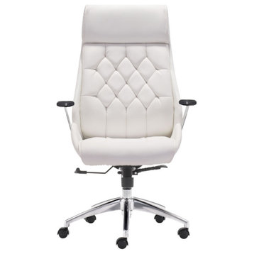 Moss Office Chair Black, White