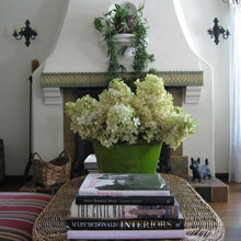 White flowers & Baskets