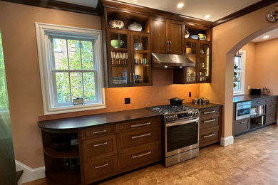 Example of a kitchen design in Philadelphia