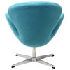 Wing Lounge Chair in Baby Blue