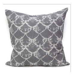 Shibori Cushion Soya Ash - Decorative Cushions