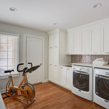Spacious, Light, Airy Laundry / Exercise Room