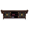 Rosewood Altar Style Media Cabinet, Cherry