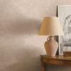Cloudy Like Plain Printed Textured Wallpaper 57 Sq. Ft., Coral, Sample