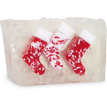Christmas Stockings Shrinkwrap Soap Bar
