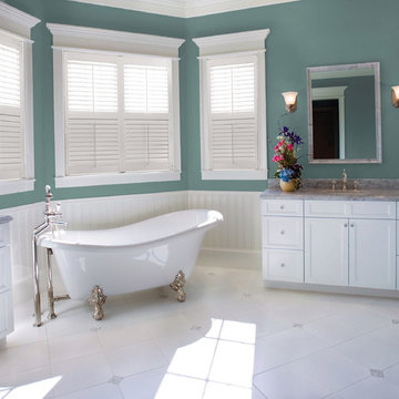 Elegant Bathroom Shutters