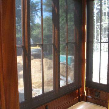 Main Line Conservatory (Fixed Solar Screens & Lutron Motorized Roller Shades)