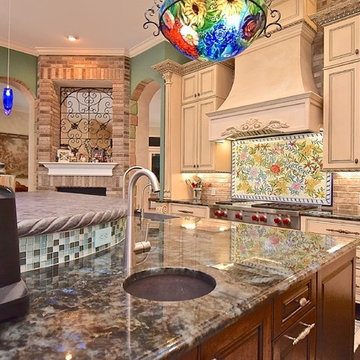 Modern Old World Kitchen ReDo - Sarasota Real Estate Photographer Rick Ambrose