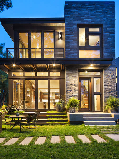 1,464 Small Modern Exterior Home Design Ideas  Remodel Pictures  Houzz