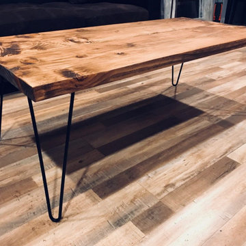 Rustic Coffee Tables with Haipin Legs
