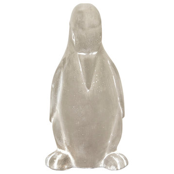 Howard Elliott Stone Penguin Sculpture