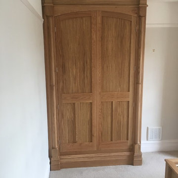 Traditional Wardrobe with Custom Skirting