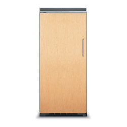 Viking 36" Built-in All-refrigerator, Custom Panel Left Hinge | FDRB5362L - Refrigerators