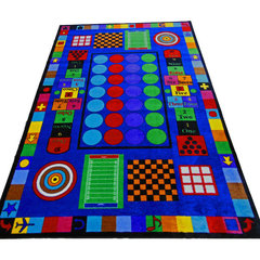 Game Time #1032 8'x12' Children's Educational and Play Rug