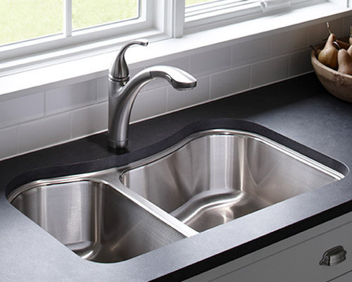 Best Single Basin Kitchen Sink Design Ideas & Remodel Pictures | Houzz Single Basin Kitchen Sink Photos