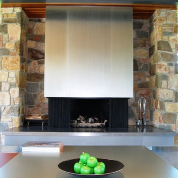 Metalwork: Aluminum Fireplace Hood