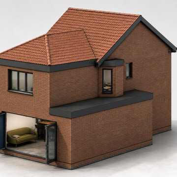 Home Expansion: Double Storey Rear & Single Storey Side Extension | Hillingdon