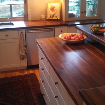 DeVos Woodworking Custom Walnut Countertops in Park City, UT