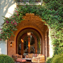 outside