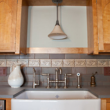 Historic Manor Silver Kitchen
