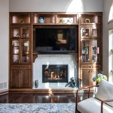 Stunning Fireplace Entertainment Center/Built-in Wall Unit