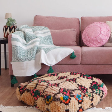 Vintage Style Moroccan Floor Cushions