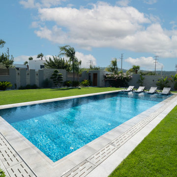 Marin & Natural Mocha Porcelain Tiles - Cesme,Izmir Villa