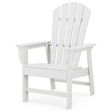 Polywood South Beach Casual Chair, White