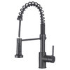 STYLISH Pull Down Kitchen Faucet  K-107N Matte Black