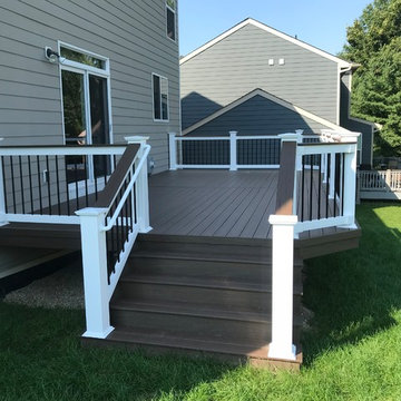 Westerville, OH, TimberTech Deck Addition