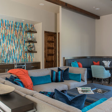 Colorful Contemporary Home Remodel