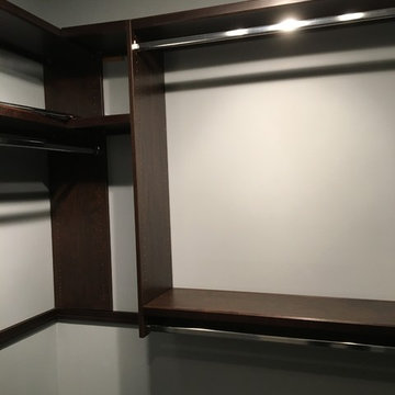 Man's make-over closet
