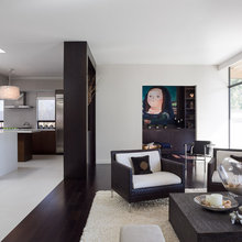 Dark Wood Floor Living Room