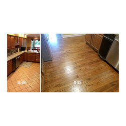 4" Site-Finished Red Oak Floors - Hardwood Flooring