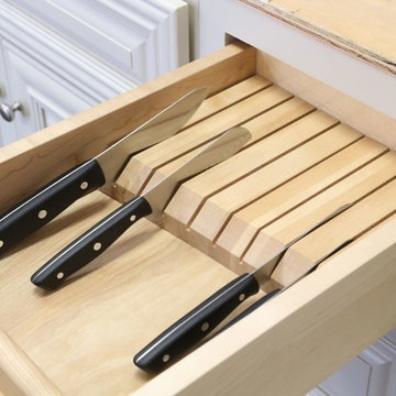 Cabinets To Go Kitchen Accessories: Knife and Silverware Storage