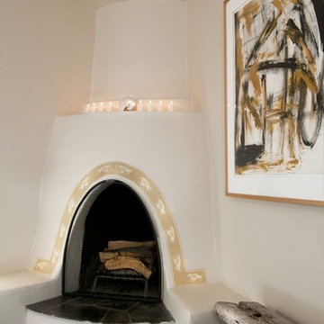 Santa Fe Historic Cottage  - Artistic Details by Jennifer Ashton, Allied ASID