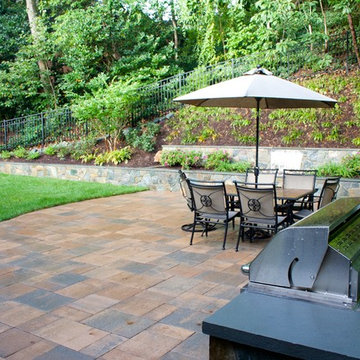 Backyard Landscape Design in North Arlington, VA