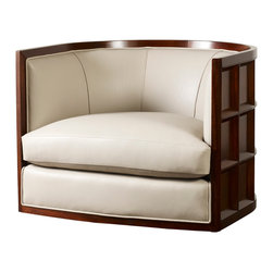 Bevel Swivel Chair - Baker Furniture - Armchairs And Accent Chairs