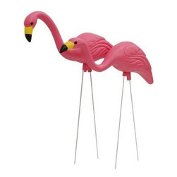 Easy Gardener Pink Flamingos - Garden Statues And Yard Art