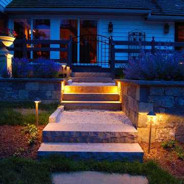 Ephrata Residence. Traditional romantic garden.