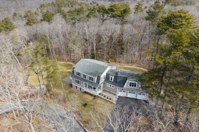 Example of an exterior home design in Boston