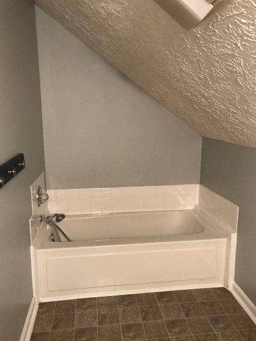 Shower under eaves?