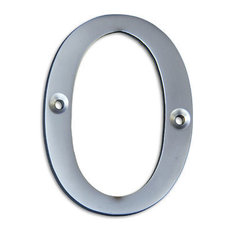 Chrome house numbers modern Chrome house numbers modern