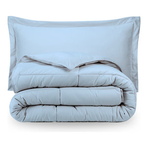 Blue Ridge Microfiber Down Alternative Comforter Light Blue