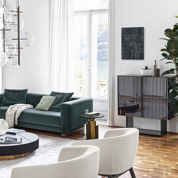 Elissa sofa, Design Dainelli Studio