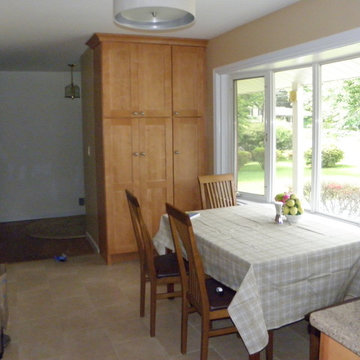 Kitchen Family Room Renovation- adding mud room